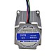 Motor Nema 23 3Nm(425oz.in) con eje de 9mm paraNmRV30 Motor Nema 23 3Nm(425oz.in) con eje de 9mm paraNmRV30