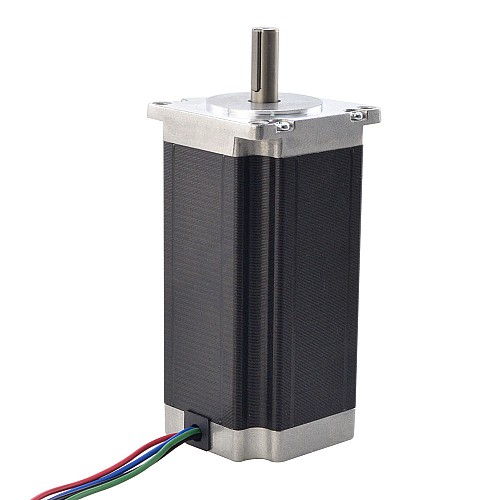 Motor Nema 23 3Nm(425oz.in) con eje de 9mm paraNmRV30 Motor Nema 23 3Nm(425oz.in) con eje de 9mm paraNmRV30