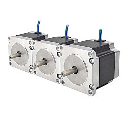 3pcs Serie E Nema 23 Motor paso A paso Bipolar 1.8deg 1.26Nm(178.4oz.in) 2.8A 57x57x56mm 4 cables