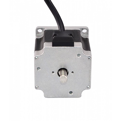 Doble Eje Nema 23 Bipolar 0.9deg 0.9Nm (127.5oz.in) 0.38A 57x57x51mm 4 Cables