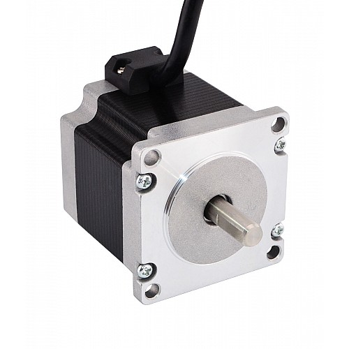 Doble Eje Nema 23 Bipolar 0.9deg 0.9Nm (127.5oz.in) 0.38A 57x57x51mm 4 Cables
