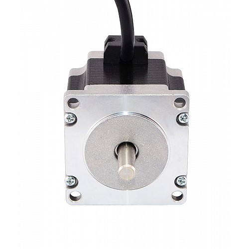 Doble Eje Nema 23 Bipolar 0.9deg 0.9Nm (127.5oz.in) 0.38A 57x57x51mm 4 Cables