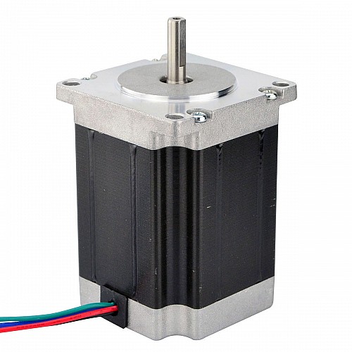 Nema 23 Bipolar 1.85Nm(261.98oz.in)2.8A 57x57x76mm 4 Hilos Φ6mm Eje Nema 23 Bipolar 1.85Nm(261.98oz.in)2.8A 57x57x76mm 4 Hilos Φ6mm Eje