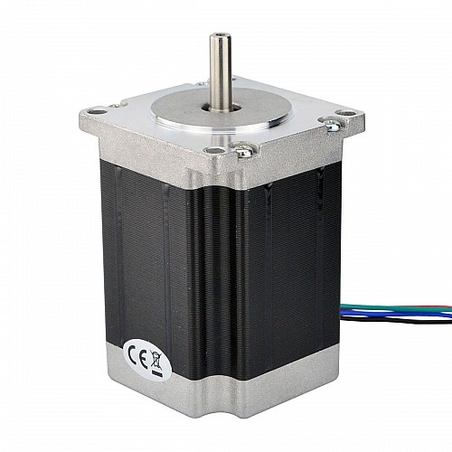 Nema 23 Bipolar 1.85Nm(261.98oz.in)2.8A 57x57x76mm 4 Hilos Φ6mm Eje Nema 23 Bipolar 1.85Nm(261.98oz.in)2.8A 57x57x76mm 4 Hilos Φ6mm Eje
