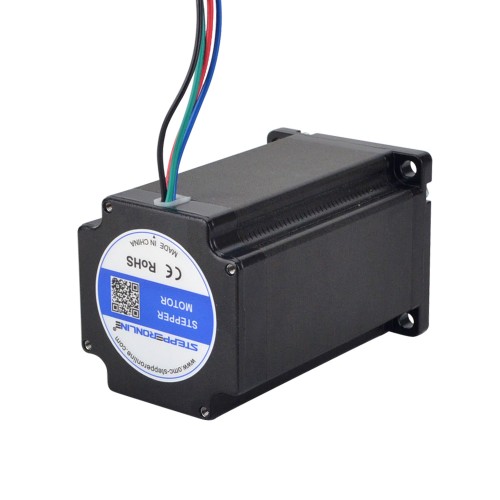 Serie P Nema 24 Bipolar 1.8 grados 3.5Nm(495.74oz.in) 5.0A 60x60x97.8mm 4 Hilos Serie P Nema 24 Bipolar 1.8 grados 3.5Nm(495.74oz.in) 5.0A 60x60x97.8mm 4 Hilos