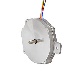 Redonda Pancake Nema 24 Bipolar 1.8deg 6Ncm(8.5oz.in) 1A Φ60x9.6mm 4 Cables