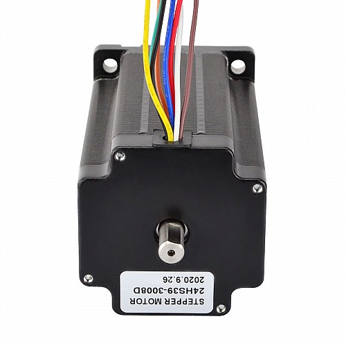 Motor pasoA paso CNC Nema 23 de doble eje 3.4Nm(481.48oz.in) 60x60x100mm 8 cables - 24HS39-3008D | StepperOnline Motor pasoA paso CNC Nema 23 de doble eje 3.4Nm(481.48oz.in) 60x60x100mm 8 cables - 24HS39-3008D | StepperOnline
