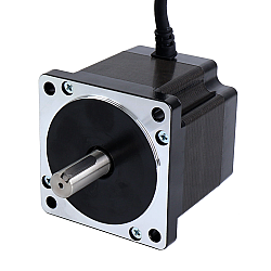 Serie E Nema 34 Motor paso A paso Bipolar 1.8deg 4.8Nm(679.74oz.in) 6.0A 86x86x80mm 4 cables