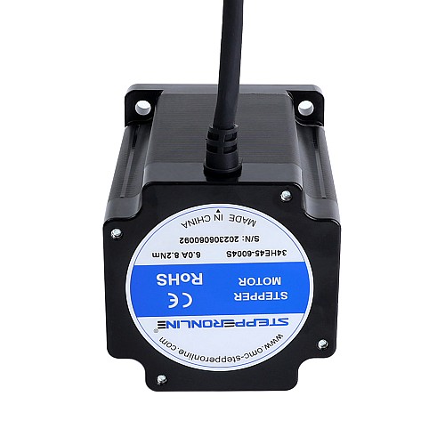 Serie E Nema 34 Motor pasoA paso Bipolar 1.8deg 8.2Nm(1161.22oz.in) 6.0A 86x86x114mm 4 cables Serie E Nema 34 Motor pasoA paso Bipolar 1.8deg 8.2Nm(1161.22oz.in) 6.0A 86x86x114mm 4 cables