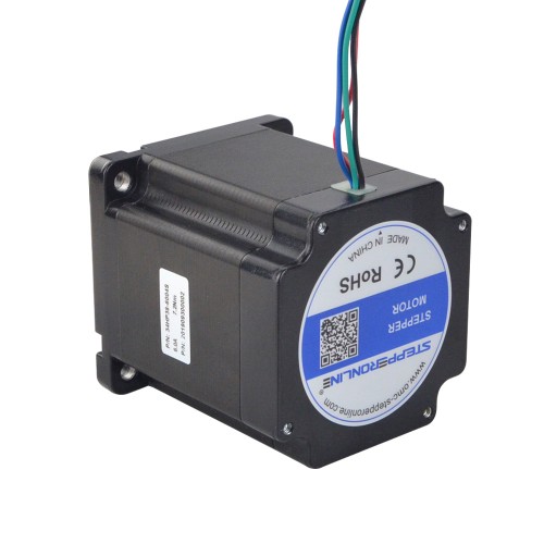 Serie P Nema 34 Bipolar 1,8 grados 7,2Nm(1019,81oz.in) 6,0A 86x86x95,3mm 4 cables Serie P Nema 34 Bipolar 1,8 grados 7,2Nm(1019,81oz.in) 6,0A 86x86x95,3mm 4 cables