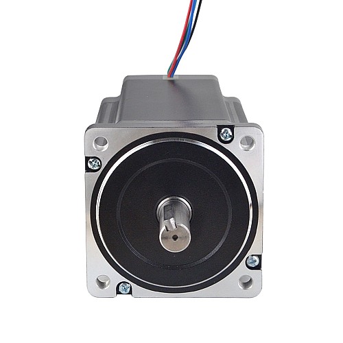 Serie P Nema 34 Bipolar 1.8deg 12Nm(1699.34oz.in) 6.0A 86x86x150.6mm 4 Hilos Serie P Nema 34 Bipolar 1.8deg 12Nm(1699.34oz.in) 6.0A 86x86x150.6mm 4 Hilos