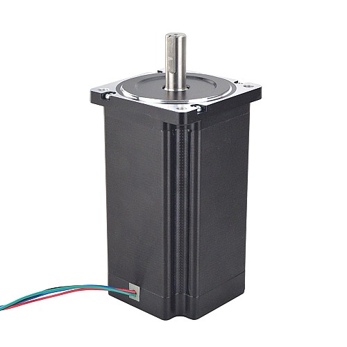 Serie P Nema 34 Bipolar 1.8deg 12Nm(1699.34oz.in) 6.0A 86x86x150.6mm 4 Hilos Serie P Nema 34 Bipolar 1.8deg 12Nm(1699.34oz.in) 6.0A 86x86x150.6mm 4 Hilos