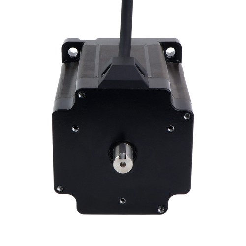 Motor paso A paso Nema 34 de doble eje con chavetero 7,07Nm(1001oz.in) 86x86x98mm 4 cables