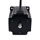 Motor paso A paso Nema 34 de doble eje con chavetero 7,07Nm(1001oz.in) 86x86x98mm 4 cables