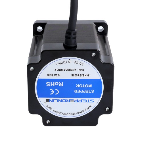 Serie S Nema 34 Motor pasoA paso 8.0Nm(1132.89oz.in) 6.0A 86x86x98mm 4 Cables