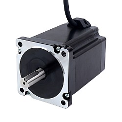 Motor paso A paso CNC Nema 34 de doble eje con chavetero 8.5Nm(1204oz.in) 5A 86x86x114mm