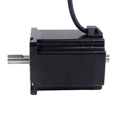Motor paso A paso CNC Nema 34 de doble eje con chavetero 8.5Nm(1204oz.in) 5A 86x86x114mm Motor paso A paso CNC Nema 34 de doble eje con chavetero 8.5Nm(1204oz.in) 5A 86x86x114mm