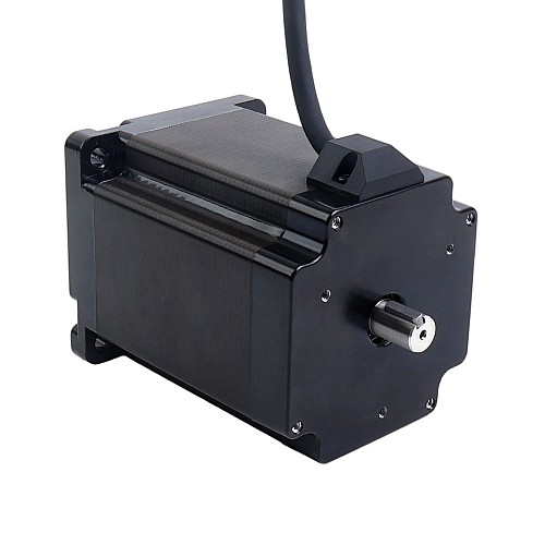 Motor paso A paso CNC Nema 34 de doble eje con chavetero 8.5Nm(1204oz.in) 5A 86x86x114mm Motor paso A paso CNC Nema 34 de doble eje con chavetero 8.5Nm(1204oz.in) 5A 86x86x114mm