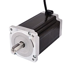 Motor paso A paso Nema 34 de doble eje con chavetero 13Nm(1841oz.in) 5A 86x86x150mm