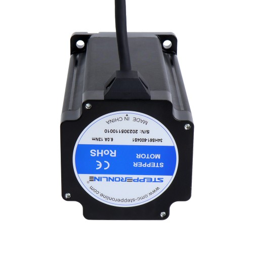 Motor paso A paso Nema 34 serie S, 13,0Nm(1841oz.in), eje de chavetero de 14mm, cable de 1m Motor paso A paso Nema 34 serie S, 13,0Nm(1841oz.in), eje de chavetero de 14mm, cable de 1m