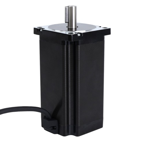 Motor paso A paso Nema 34 serie S, 13,0Nm(1841oz.in), eje de chavetero de 14mm, cable de 1m Motor paso A paso Nema 34 serie S, 13,0Nm(1841oz.in), eje de chavetero de 14mm, cable de 1m