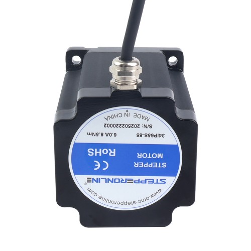 Motor paso a paso Nema 34 resistente al agua IP65 serie S 6.0A 8.5Nm(1203.94oz.in) Motor paso a paso Nema 34 resistente al agua IP65 serie S 6.0A 8.5Nm(1203.94oz.in)