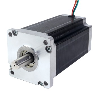 Motor Nema 42 Bipolar 30Nm(4248oz.in) 8A 110x110x201mm 4 cables para caja de engranajes helicoidalesNMRV50
