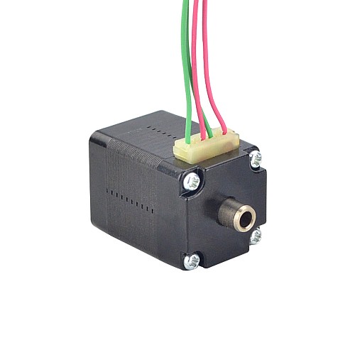 Motor pasoA paso de eje hueco Nema 8 de doble eje Bipolar 1.5Ncm(2.12oz.in) 0.49A 20x20x27mm Motor pasoA paso de eje hueco Nema 8 de doble eje Bipolar 1.5Ncm(2.12oz.in) 0.49A 20x20x27mm