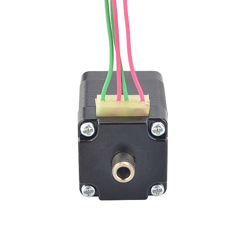 Motor pasoA paso de eje hueco Nema 8 de doble eje Bipolar 1.5Ncm(2.12oz.in) 0.49A 20x20x27mm Motor pasoA paso de eje hueco Nema 8 de doble eje Bipolar 1.5Ncm(2.12oz.in) 0.49A 20x20x27mm