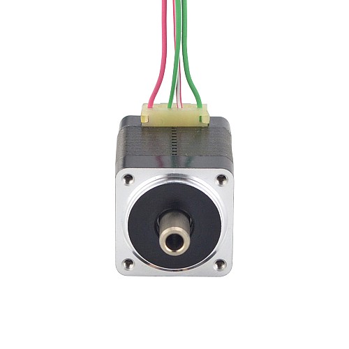 Motor pasoA paso de eje hueco Nema 8 de doble eje Bipolar 1.5Ncm(2.12oz.in) 0.49A 20x20x27mm Motor pasoA paso de eje hueco Nema 8 de doble eje Bipolar 1.5Ncm(2.12oz.in) 0.49A 20x20x27mm