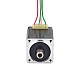Motor pasoA paso de eje hueco Nema 8 de doble eje Bipolar 1.5Ncm(2.12oz.in) 0.49A 20x20x27mm Motor pasoA paso de eje hueco Nema 8 de doble eje Bipolar 1.5Ncm(2.12oz.in) 0.49A 20x20x27mm