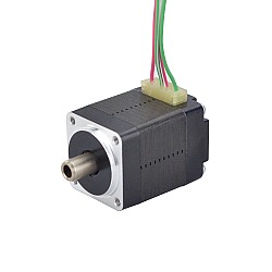 Motor paso A paso de eje hueco Nema 8 de doble eje Bipolar 1.5Ncm(2.12oz.in) 0.49A 20x20x27mm