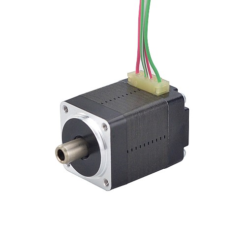 Motor pasoA paso de eje hueco Nema 8 de doble eje Bipolar 1.5Ncm(2.12oz.in) 0.49A 20x20x27mm Motor pasoA paso de eje hueco Nema 8 de doble eje Bipolar 1.5Ncm(2.12oz.in) 0.49A 20x20x27mm
