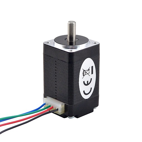 Nema 8 Bipolar 1.8deg 1.8Ncm(2.55oz.in) 0.6A 20x20x34mm 4 Hilos Nema 8 Bipolar 1.8deg 1.8Ncm(2.55oz.in) 0.6A 20x20x34mm 4 Hilos