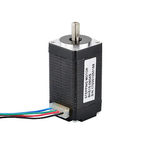 Nema 8 Bipolar 1.8deg 4Ncm(5.7oz.in) 0.6A 20x20x38mm 4 Hilos Nema 8 Bipolar 1.8deg 4Ncm(5.7oz.in) 0.6A 20x20x38mm 4 Hilos
