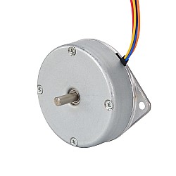 Redonda Pancake Nema 18 Bipolar 1.8deg 9Ncm(12.75oz.in) 1A Φ46x16mm 4 Cables