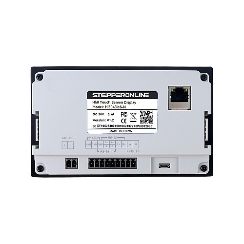 4.3" 480x272px RS-485 Puerto serie 128MB/FLASH 64MB/Memoria HMI Pantalla táctil Pantalla LED 4.3" 480x272px RS-485 Puerto serie 128MB/FLASH 64MB/Memoria HMI Pantalla táctil Pantalla LED