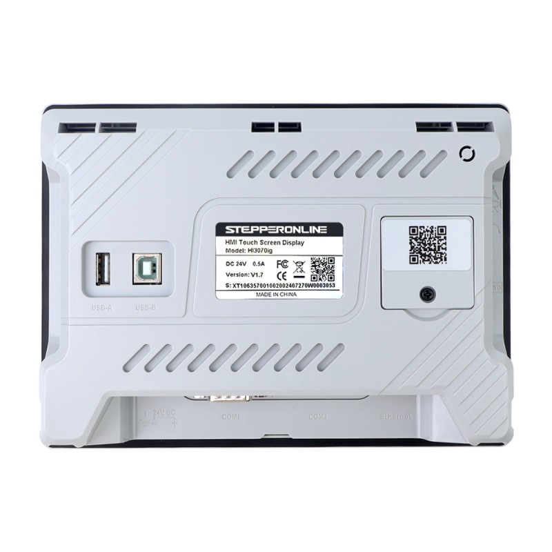 7" 800x480px Puerto serie RS-485 y USB 128MB/FLASH 128MB/Memoria Pantalla táctil HMI lista para lloT Pantalla LED