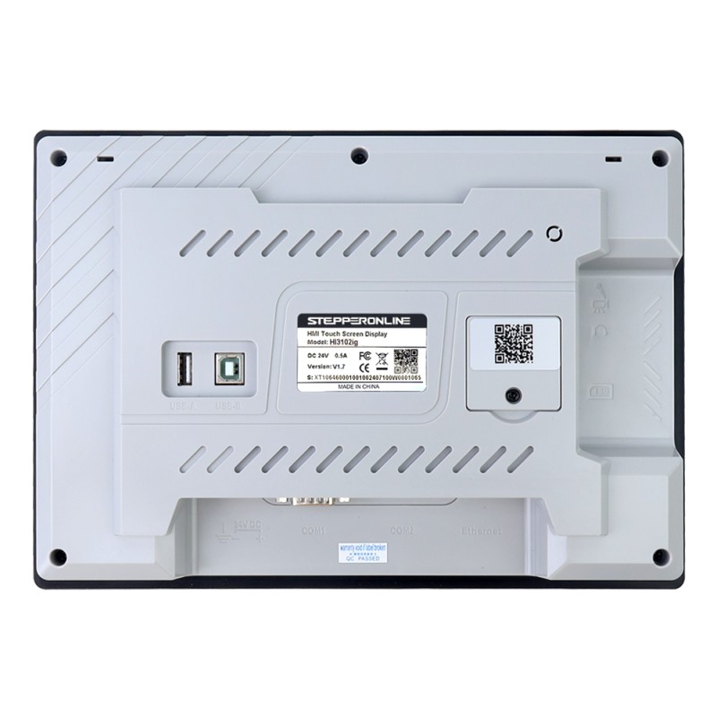 10.1" 1024x600px Puerto serie RS-485 y USB 128MB/FLASH 128MB/Memoria Pantalla táctil HMI lista para lloT Pantalla LED