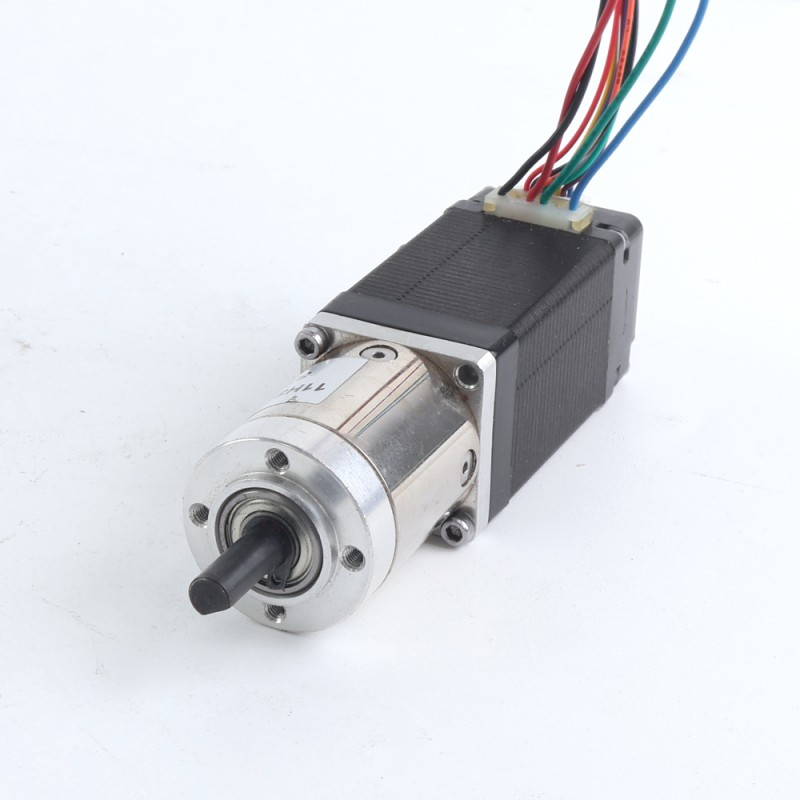 Usado – Disponible en China - Motor paso a paso Nema 11 con caja de cambios 14:1 y codificador magnético