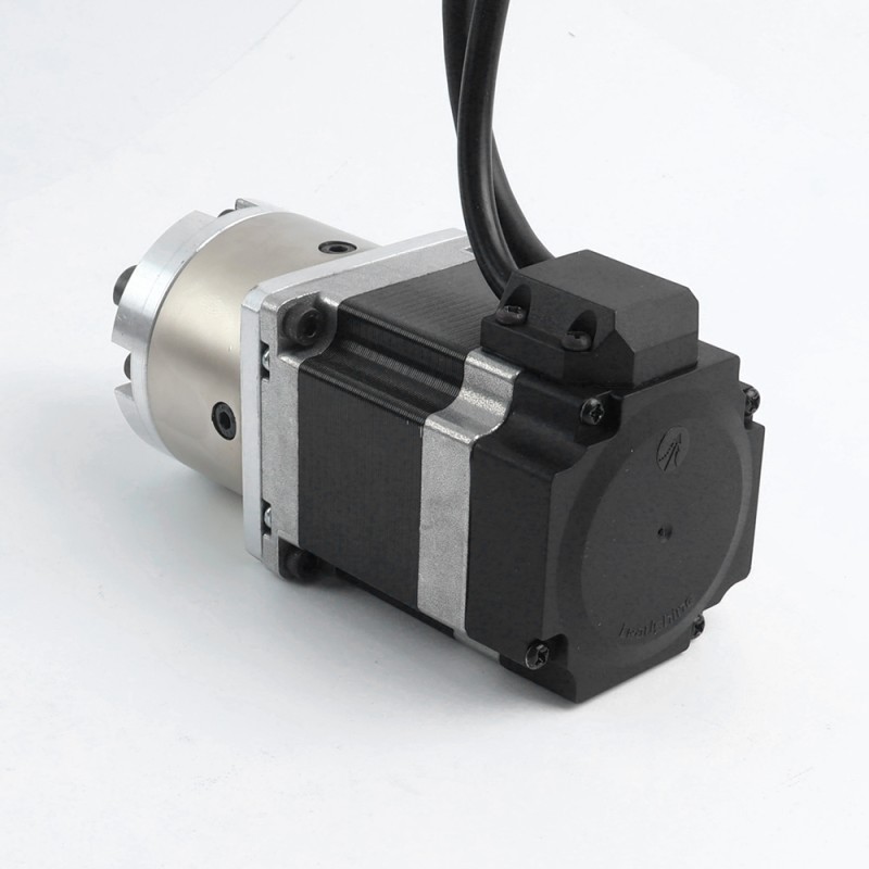 Usado - Existencias China - Motor con transmisión de circuito cerrado Nema 23 L=56 mm 4:1 Codificador 1000PPR(4000CPR)