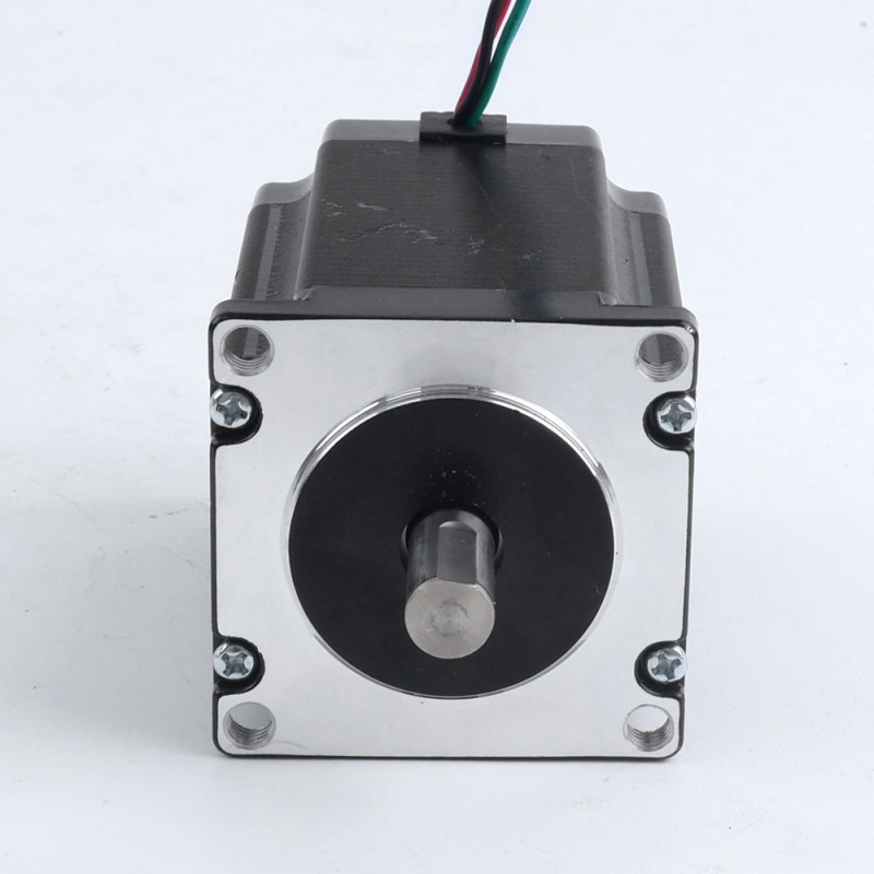 Usado – Disponible en China - Motor paso A paso Nema 23 2,4Nm(339,87oz.in) 4A 57x57x82mm 10mm eje 4 cables - 23HS32-4004S-C8-USED | StepperOnline
