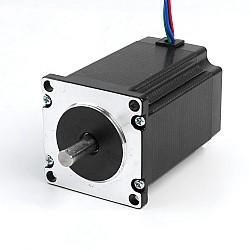 Productos de segunda mano - Motor paso A paso Nema 23 2,4Nm(339,87oz.in) 4A 57x57x82mm 8mm eje 4 cables