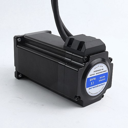 Productos usados ​​- Motor de circuito cerrado Nema 24 serie S 4,0Nm(566,45oz.in) codificador 1000PPR(4000CPR) - 24HS40-5004D-E1000-USED | StepperOnline