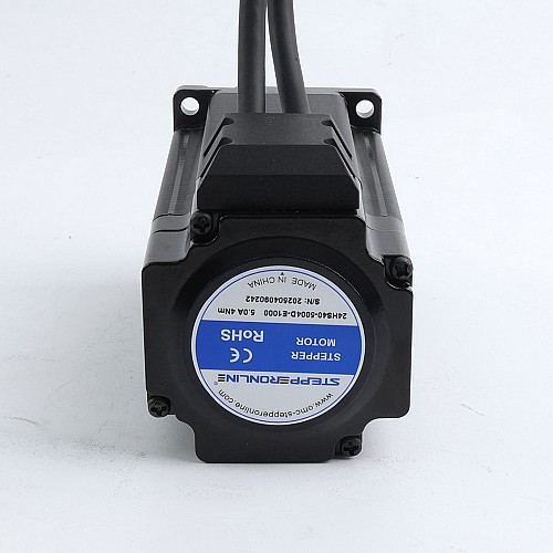 Productos usados ​​- Motor de circuito cerrado Nema 24 serie S 4,0Nm(566,45oz.in) codificador 1000PPR(4000CPR) - 24HS40-5004D-E1000-USED | StepperOnline