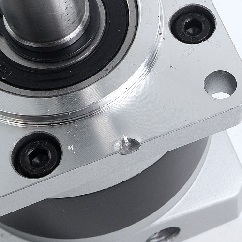 Reductor planetario de la Relación de transmisión 10:1 Retroceso 30arcmin para eje de 8mm Nema 23 Motor - MG23-G10-D8-USED | StepperOnline