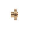 Usado - Existencias China - Tuerca de tornillo latón para varilla roscada Tr8x8mm