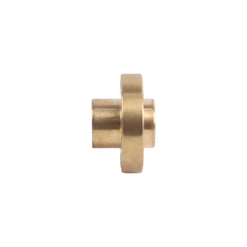 Usado - Existencias China - Tuerca de tornillo latón para varilla roscada Tr8x8mm