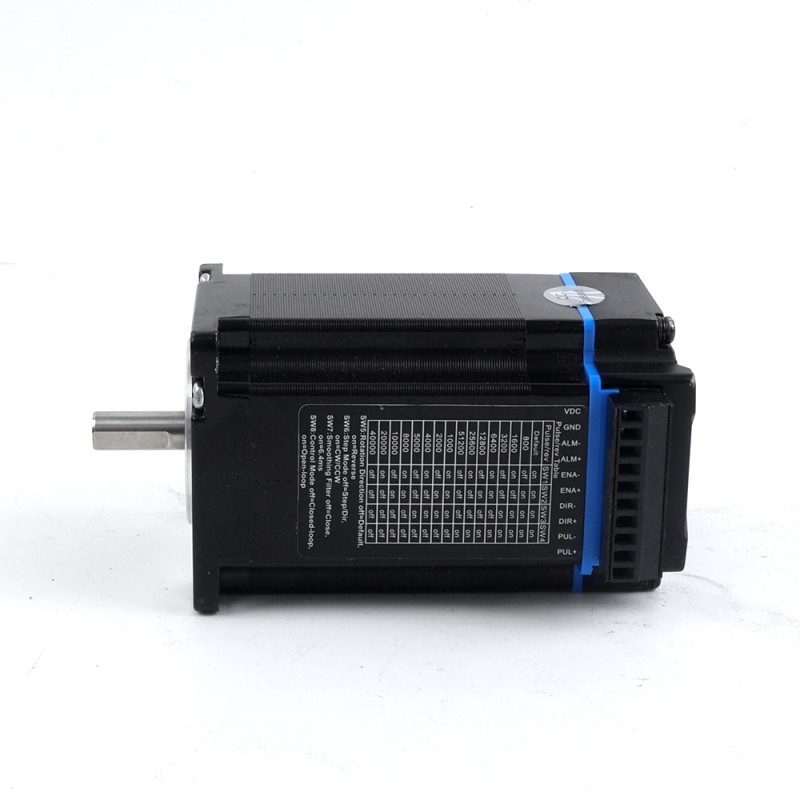 Usado – Disponible en China - Motor paso a paso de closed-loop integrado NEMA 23 serie iCL 20-50VCC con codificador de 14-bit