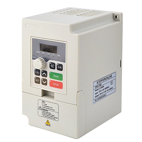 VFD 0.75KW 1HP 7.0A 110V Inversor de motor de accionamiento de frecuencia variable